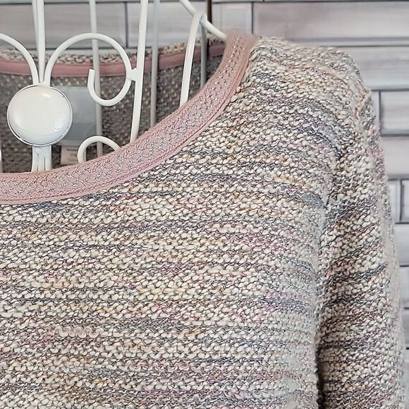 Sunday by Dressbarn multi color pullover sweater Size 2X - Picture 4 of 12